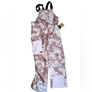 NWT 🏷️ THE NORTH FACE Women's Freedom Bib, Lavender Fog/Print, size 3X NEW